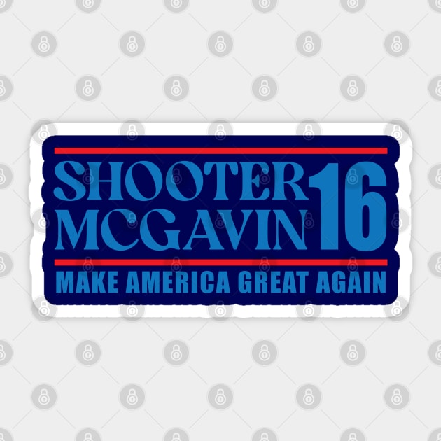 Shooter McGavin - Make America Great Again Sticker by Trendsdk
